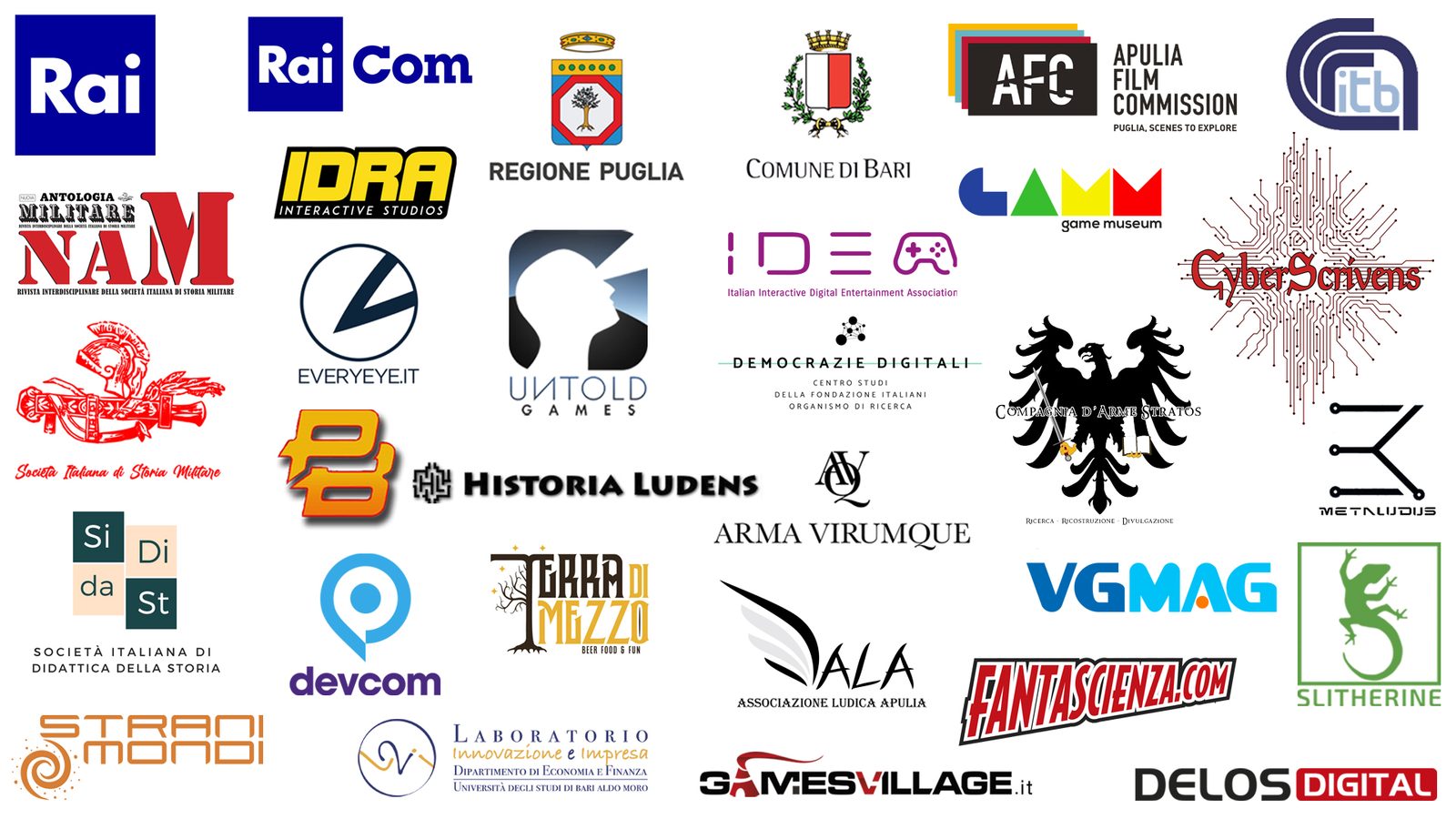 Partner e sostenitori di Video Games and High Culture